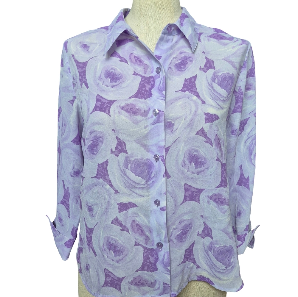 Apostrophe Size 8 Womens Button Front Blouse